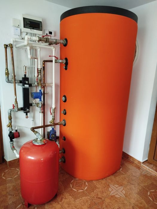 Puffer izolat pentru centrala termica