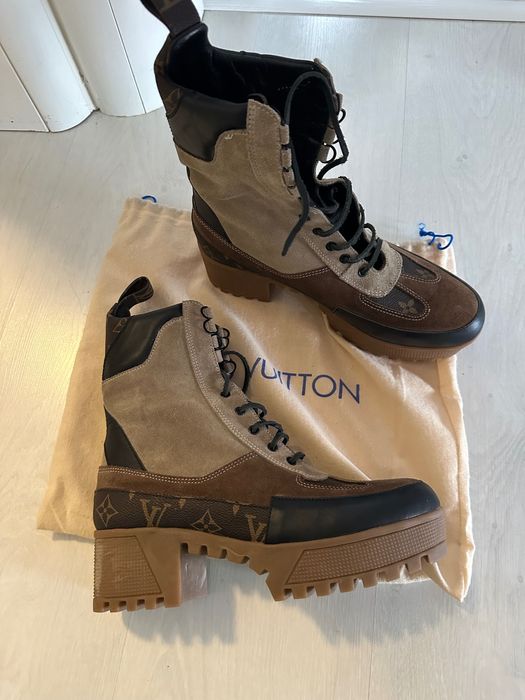 Ghete piele maro cu negru Lv