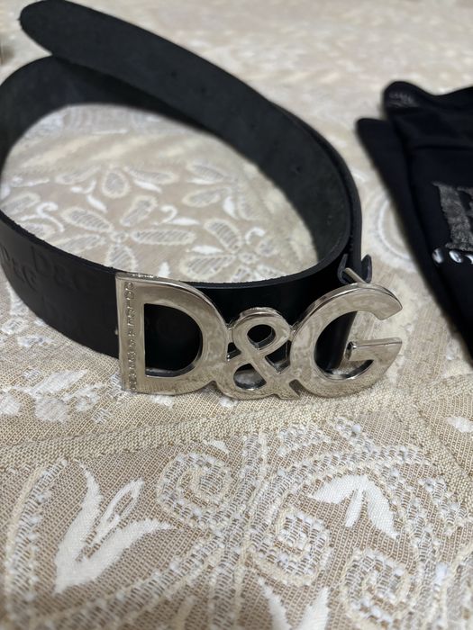 D&G оригинален колан естествена кожа!