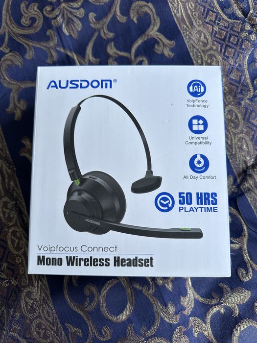 Casti Bluetooth AUSDOM Trucker cu microfon