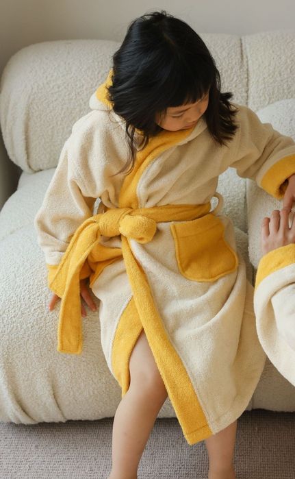 Детский махровый халат 110 см