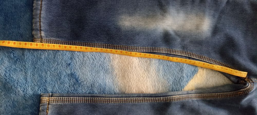 Джинсы на мальчика, на флисе