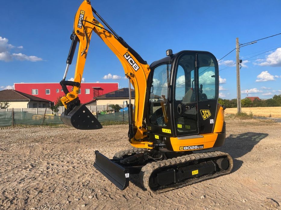 Miniexcavator Jcb 8026, 2.8T, 2017