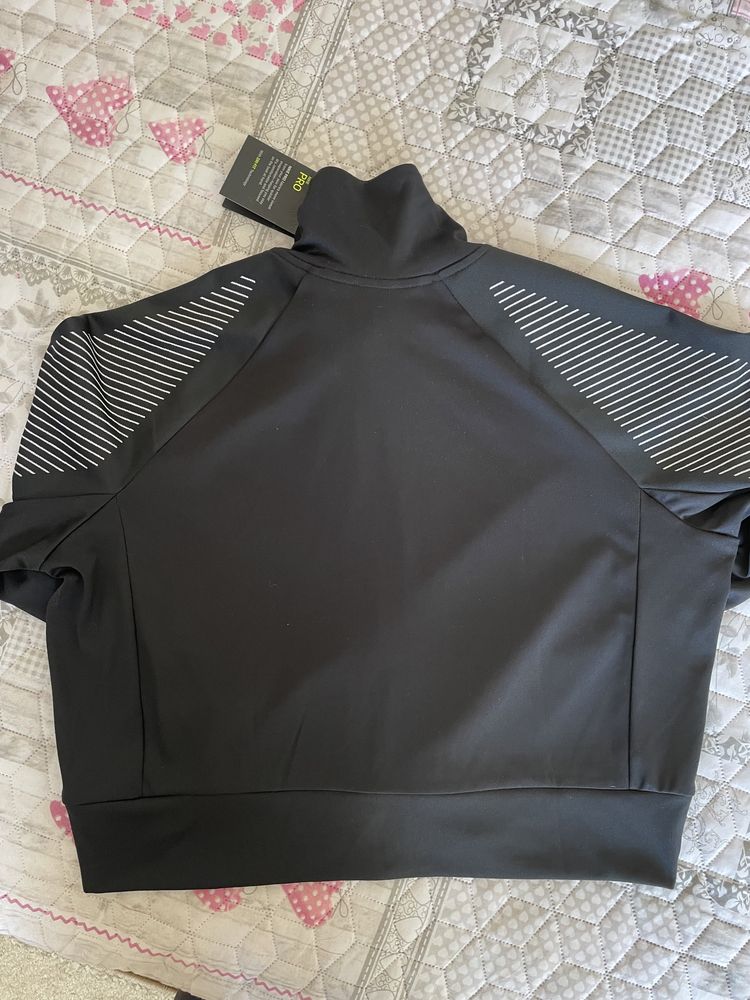 Nike pro crop jacket online