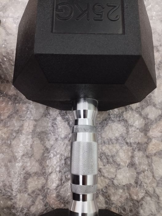 Гумирани дъмбели - 2х22.5кг./ 2х25кг./ 2x27.5кг./ 2х40кг.