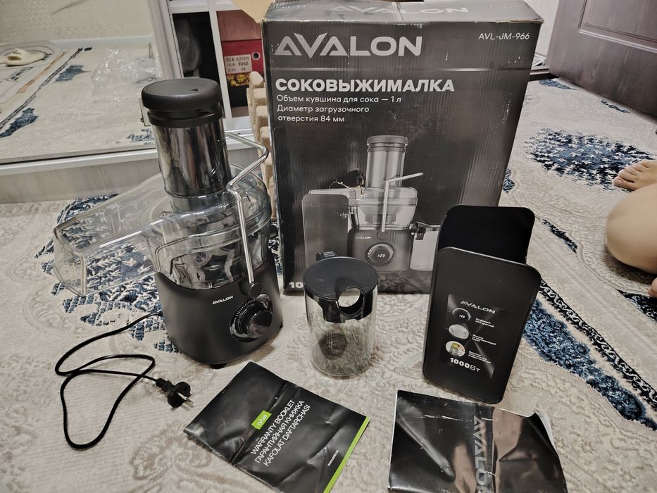 Янги шарбатсиқгич / Новая соковыжималка Avalon AVL-JM-966