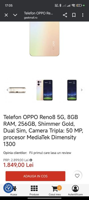 Telefon Oppo Reno 8 5g