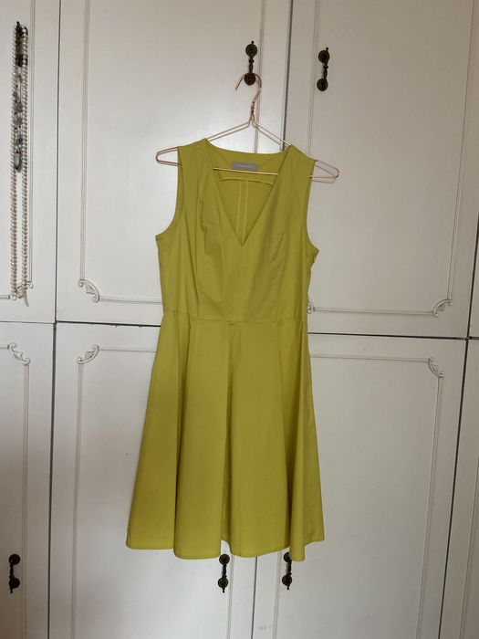 Жълта рокля STEFANEL, размер 36 (S)