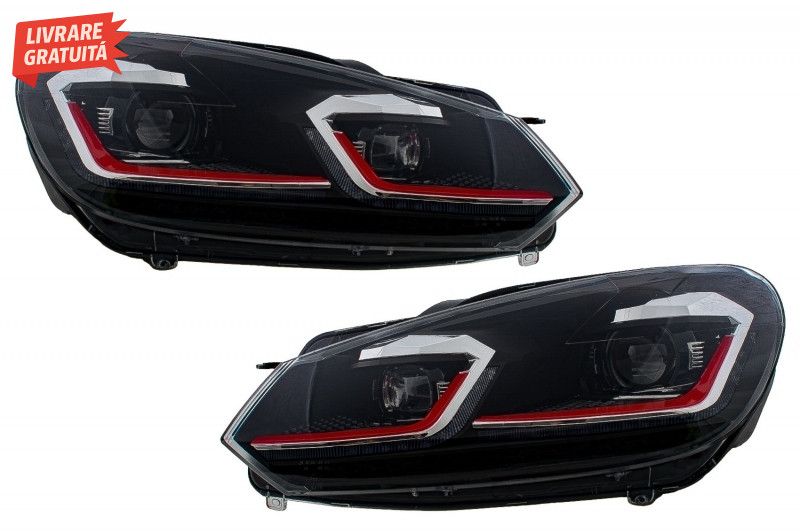 Faruri LED si Stopuri FULL LED VW Golf 6 VI (2008-2013) Facelift G7.5