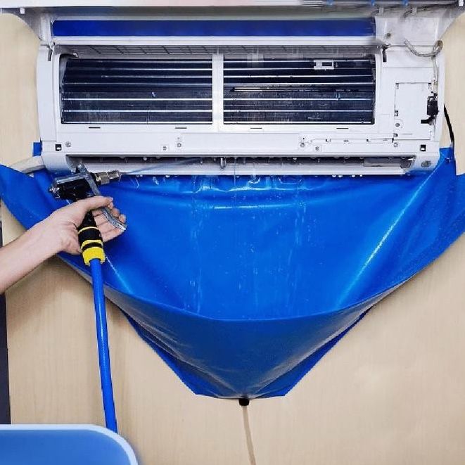 Igienizare aer conditionat cu ABUR/Curatare AC