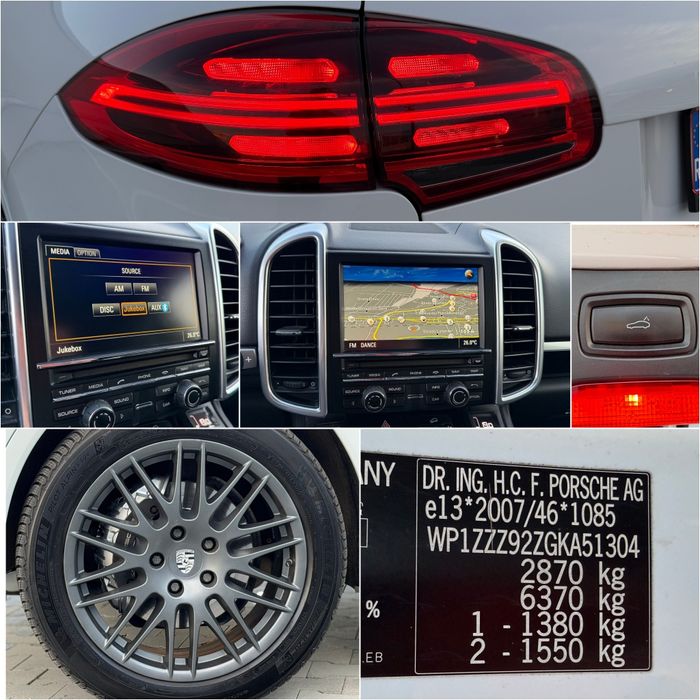 Porsche Cayenne 3.0 Diesel          EURO 6 / Alb Perlat / Spyder / 2016 / Facelift / Platinum / 4x4