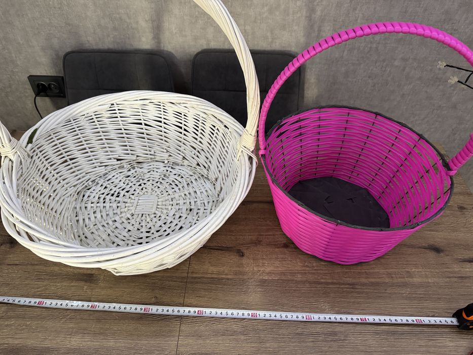 Корзинки плетеные 6 штук