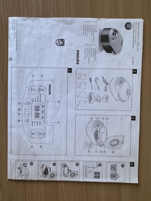 Нов мултикукър PHILIPS HD3037