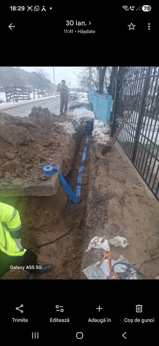 Branșamente apă și canalizare