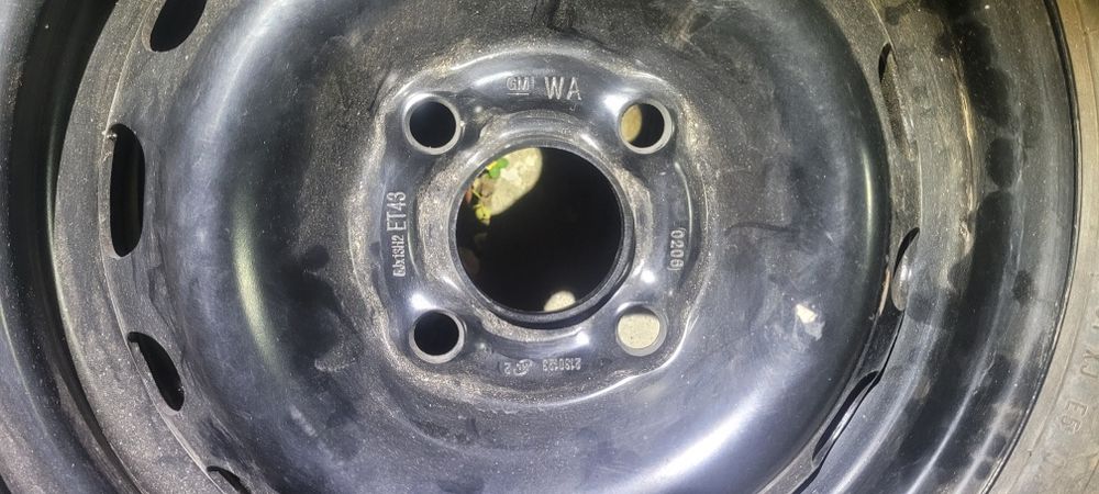 Roata rezerva  4x100 et43 155/80/r13