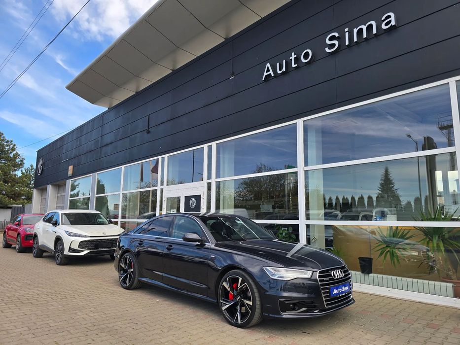 Audi A6 S line, Quattro, Suspensie pneumatica, Cockpit virtual, HUD, WEBASTO