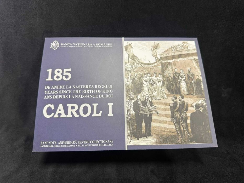 Bancnotă aniversară 100 lei Carol I de colectie