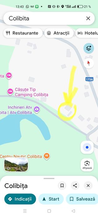 Pensiune/ cabana de vânzare – Stațiunea Colibița, zonă premium