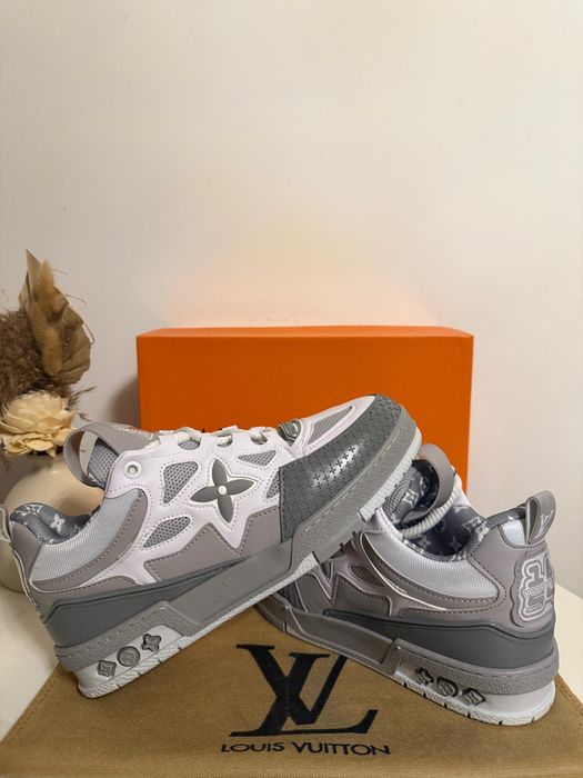 Adidasi/Papuci L O U I S V U I T T O N Skate White