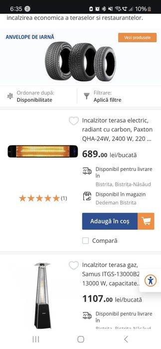 Incalzitor terasa Paxton