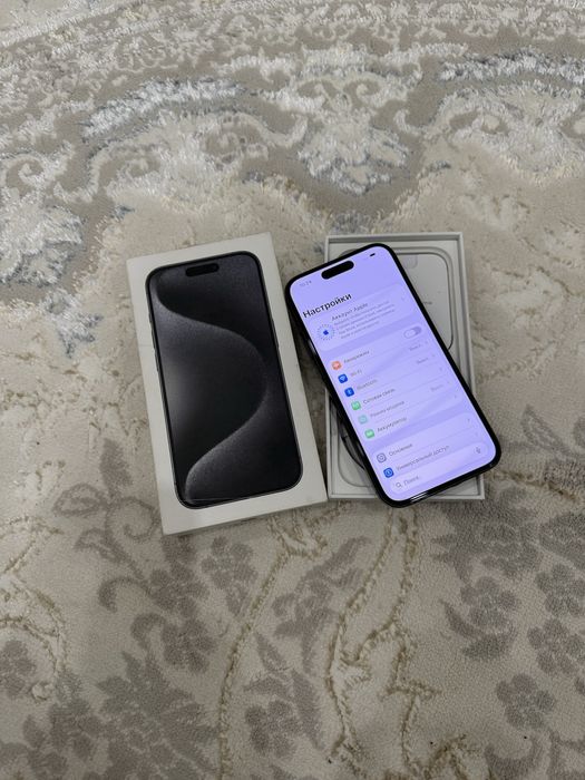 IPhone 15 Pro Айфон 15 Про 100 % АКБ ВСЕ РАБОТАЕТ