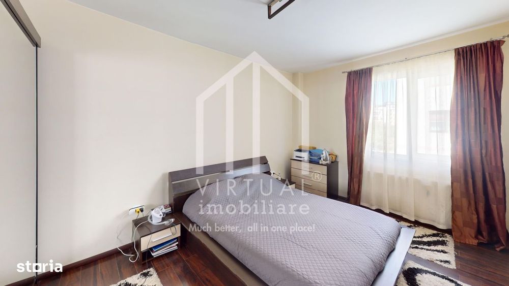 Apartament cu 3 camere, 78mp utili + balcon (9mp), etaj 2/4 - Turnisor