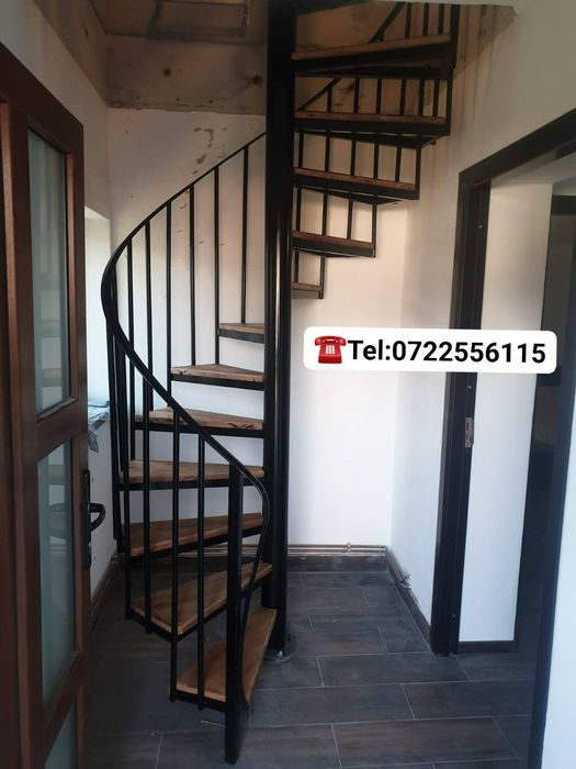 Scări Spirală pentru interior și exterior