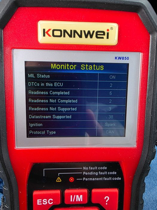 OBD2 Диагностика Konnwei KW850 Неразличим от нов