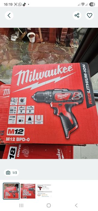 filetanta milwaukee m12BPD-0