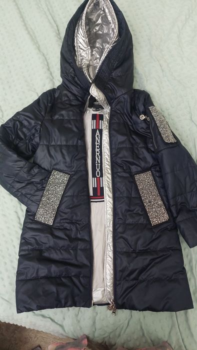 Школьная форма для девочки 2-3 класс +куртка anerno