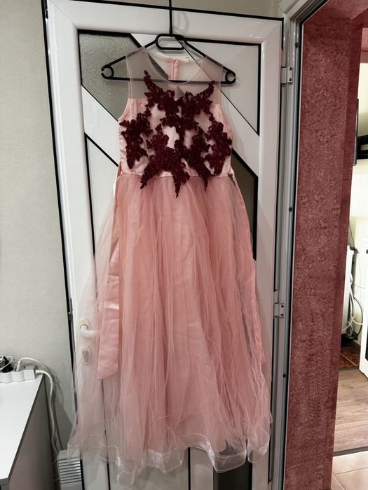 Детска дълга рокля