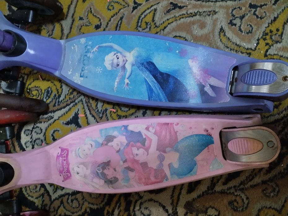 Самокаты колеса светятся