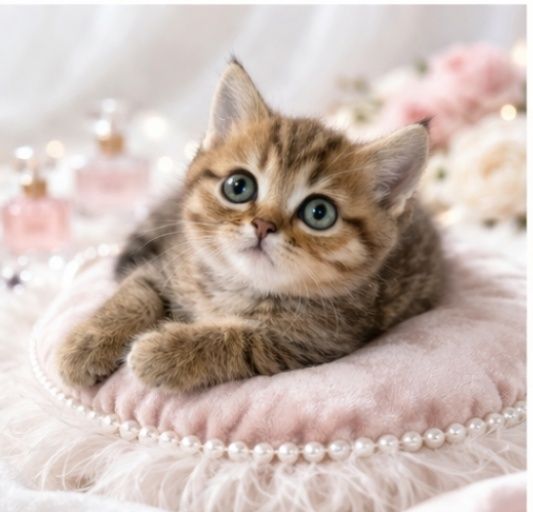 Котик Золотой от шиншиллы