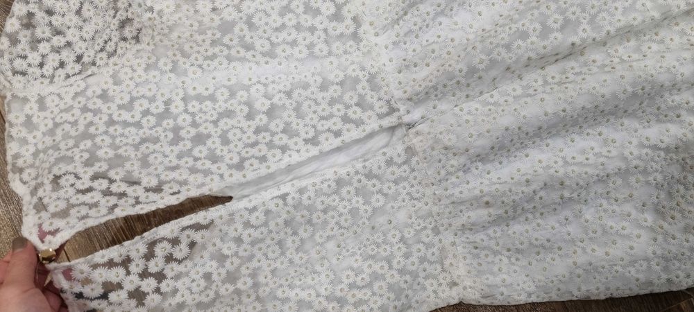 Официална бяла рокля