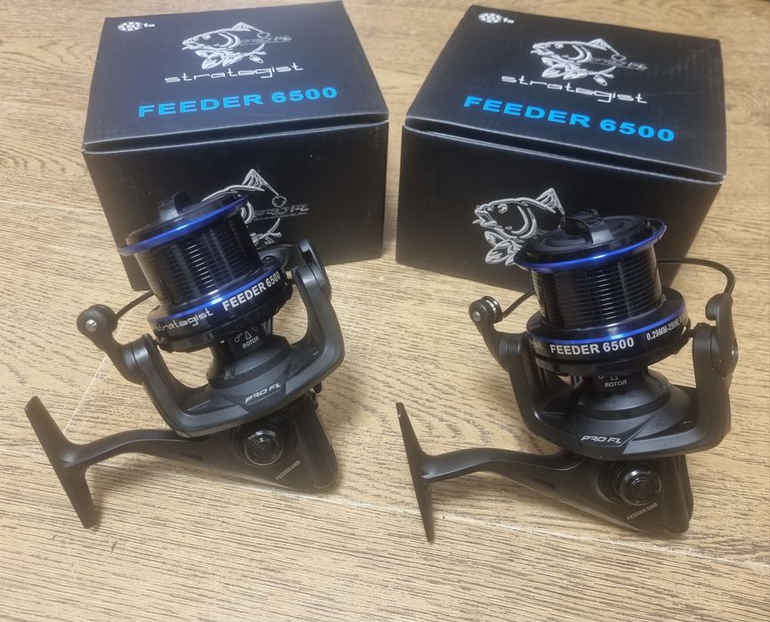 SET 2 Mulinete Pro FL Strategist Feeder 6500 7rulmenti