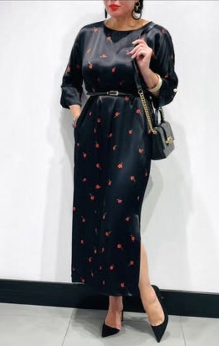 Платье PIENA черное