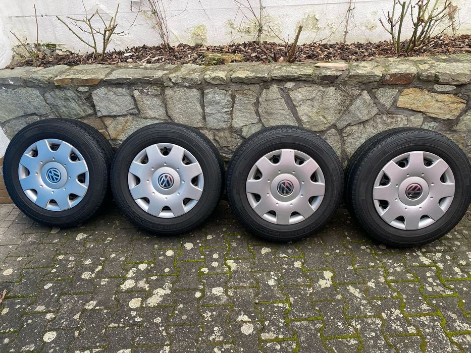 Комплект 4 бр. Оригинални Джанти с Всесезонни Гуми за VW Transporter