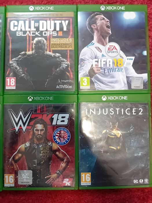 Lot 5 Jocuri XBox. Pret 200 lei fix