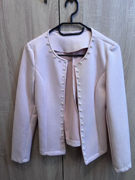 Дамски розов блейзър