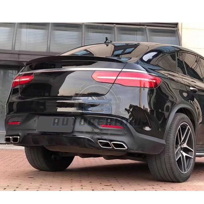 Спойлер за Mercedes GLE Coupe W166 C292 багажник черен гланц ГЛЕ В166