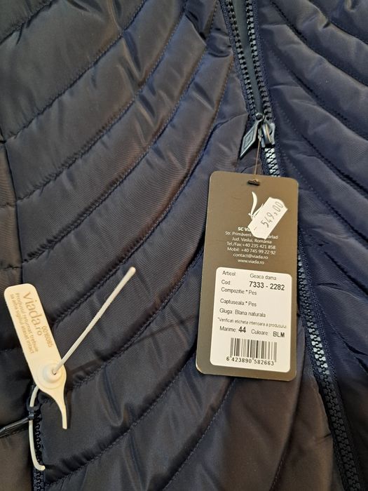 Geacă damă cu blană naturală  Viada