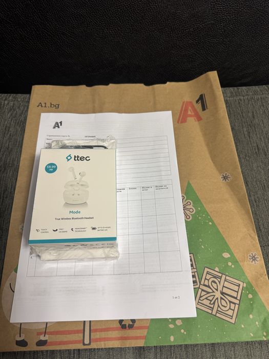 ЗАПЕЧАТАН 128GB iPhone 16e Гаранция от A1 до 2027г. Black