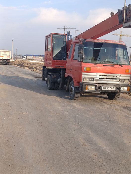 Карта автокран 7 т в хорошем состоянии двигатель дизель 1991