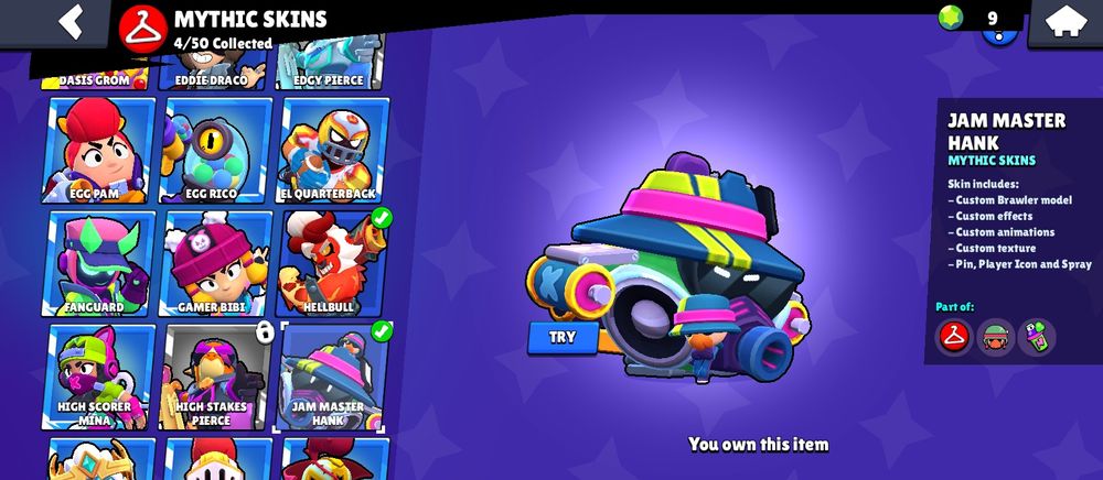 Продаю аккаунт бравл Старс