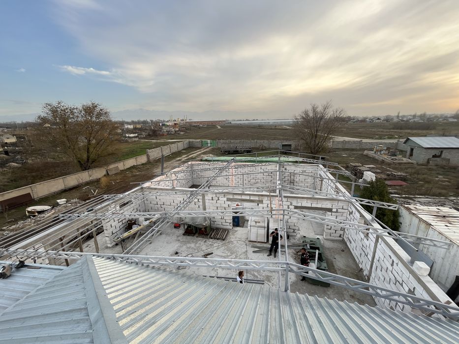 Усиление , Навес, Склад , Сварка