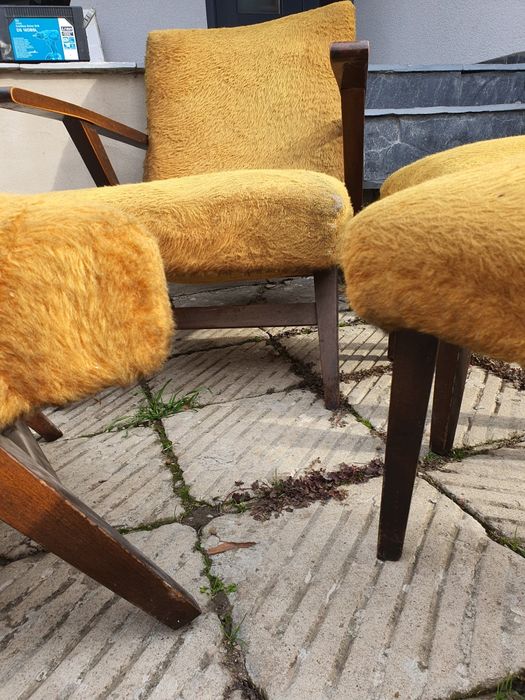 Ретро кресла и табуретки