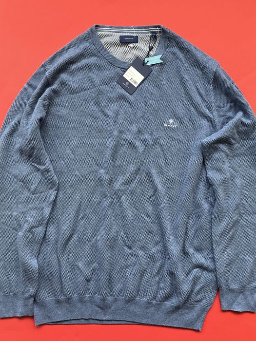 GANT : Cotton Pique C-Neck  НОВ 2ХЛ / Оригинал