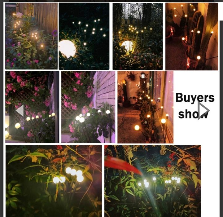 Декоративни соларни лампички Светулки