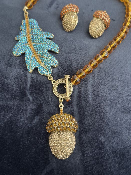 Набор колье и сережки