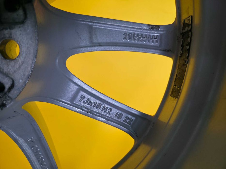 Roti Jante Anvelope 5x112 18'' 7J ET 22 OEM BMW X3 G01 X4 G02 RFT NOI